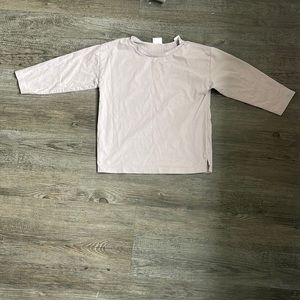 Zara girls long sleeve tee